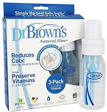 Amazon Com Dr Brown S Original Bottle 4 Ounce 3 Pack Baby