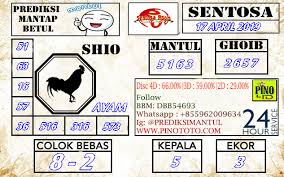 Prediksi Togel Sentosa Pools 17 April 2019 Ayam Shio Mainan