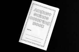 The actions with this web page shall offer catechists, teachers, youth ministers, homesch lers and parents a great solution to assist their students or kids understand the faith. Free Printable Saints Coloring Book For July Coloring For Catholic Kids
