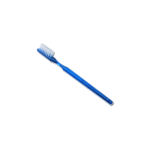 The invention is applicable to a toothbrush with a toothpaste reservoir. Brosse A Dents De Voyage Avec Dentifrice Integre Jetable Est Recouvert De Dentifrice Pour Un Usage Immediat