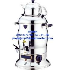 Cift Caydanlikli Semaver Cift Cay Isyeri