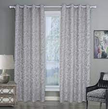A little bit of pattern and a lot of insulation, the superior leaves blackout 2 panel curtains is perfect for any room of the house. Gray Silver Curtains Can Make Your Room Pop And Contemporary And Give A Peaceful Look For Your Home Window Curtains Living Room Curtains Living Room Curtains