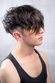 Messy Undercut Men S Hair Textured Natural Black Long Mens Hairstyles Undercut Undercut Hairstyles Boy Hairstyles