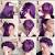 Half Up Crown Braid For Short Hair