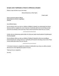 Fill in the blanks with your personal information. Georgia Template Withdrawal Letter To Homeschool 20 Printable Letter Of Intent For School Enrollment Forms It S Common Knowledge That Content Is The Most Important Part Of Writing And Sending Letters