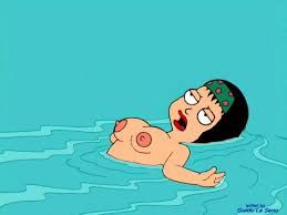 Busty Hayley Smith enjoy naked swimming – American Dad Hentai