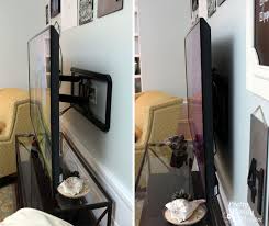 Luckily, hiding cables inside the wall is fairly. Wall Mounted Tv With Hidden Wires Tutorial