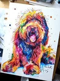 Once i receive the photos i will get back to you and discuss composition ideas and color. Commissioned Watercolor Pet Portrait Shaunna Russell