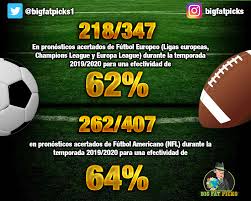 Tenemos lo mejores apuestas de todo el deporte! Pronosticos Big Fat Picks
