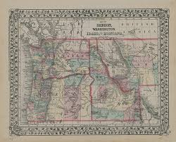 Territories of washington, montana, idaho, utah, and arizona. Map Of Oregon Washington Idaho And Montana Plateau Peoples Web Portal