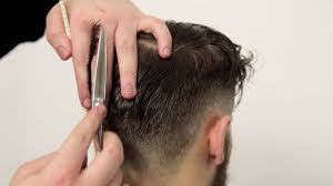 تعلم فن الحلاقة حلاقة الشعر مدرج Haircuts For Men Youtube