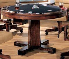 Marietta Tobacco Convertible Game Table Pool Table Room Bumper Pool Bumper Pool Table