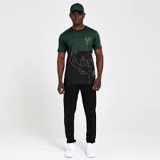 See more of milwaukee bucks on facebook. Milwaukee Bucks T Shirt In Schwarz Im Farbblockdesign New Era Cap
