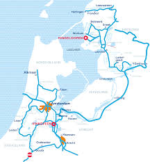 Holland viesnīcas un karte visu rajonu karte: Karte Holland Und Friesland Hausboot Holland Hausboot Mieten