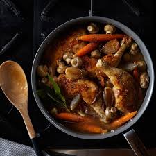 Coq Au Vin Blanc Recipe Recipes Coq Au Vin Chicken Recipes