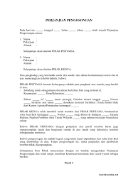 Adapun contoh dari surat resmi adalah surat lamaran kerja, surat pengunduran diri, surat berikut dibawah ini beberapa contoh penggunaan surat resmi yang umum ditemukan di sekitar kita. 93 Contoh Surat Resmi Perjanjian Pengosongan Tanah Perumahan Format Word