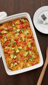 Cheesy Chicken Tortilla Casserole Recipe Chicken Tortilla Casserole Tortilla Casserole Tortilla Casserole Recipes