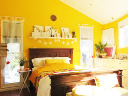 But it's the sharp edges and contemporary art on the walls that make this bedroom a star. Sunny Yellow Bedroom Central Coast Australia Amateurroomporn