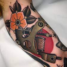 Tattoo Machine For Jarred Thanks Mate Done Bhorn Tattoo Revolutionneedles Aloetattoo Tattoos Body Art Tattoos Tattoo Machine