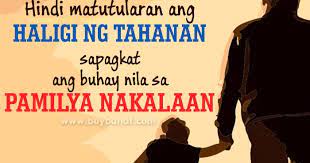 There are many different words in tagalog for 'father' from very formal to casual. Tagalog Fathers Day Quotes And Sayings Boy Banat