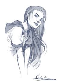 Charlie Bowater Sketches Drawings Art