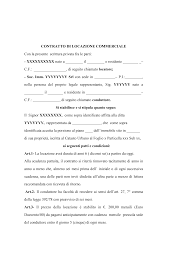 Contratto e firmato in 1.07.2017. Http Www Cdlpg It Img Pdf Locazione Commerciale Pdf