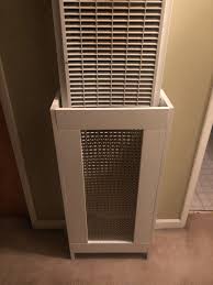 My Husband Made This Cover For Our Wall Furnace To Protect Our Littles From Getting Hurt Wall Furnace Childproofing Home Appliances