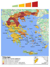 Griekenland is een heerlijk en veelzijdig vakantieland. Kaart Actuele Covid 19 Situatie In Alle Regio S Van Griekenland