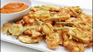 It doesn't need much dressing up; How To Make Fried Zucchini Blossoms Zucchini Flower Fritters Youtube