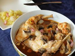 Lapin Chasseur Lapin Chasseur Lapin Saute Recette Lapin