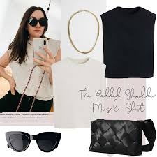 Padded shoulders are not as hard as you might assume… but, there are a few key things to keep in the back of your one of the biggest padded shoulder items (see below) is the padded muscle tee, which you can find the exact item here. Trend Shopping Das Padded Shoulder Muscle Shirt Amazed