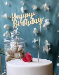 Rose Gold Happy Birthday Cake Topper Printable Birthday Cake Toppers Lia Griffith Birthday Cake Topper Printable Birthday Cake Toppers Diy Cake Topper Birthday