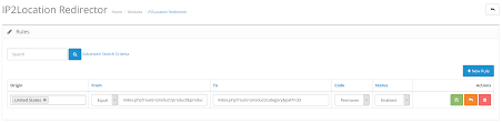 Opencart Ip2location Ip Country Redirect Webpage Redirect