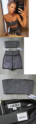 Other Womens Clothing 314 I Am Gia Iamgia Aurora Bandeau Top And Biker Shorts Chiara Ferragni Brand New S M Buy It Now On I Am Gia Bandeau Top Biker Shorts
