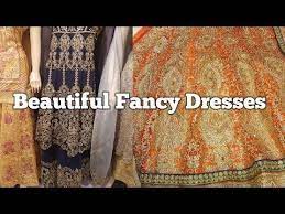 Beautiful Fancy Dresses Stitched Unstitched Malikabad Rawalpindi Glow With Me Youtube Fancy Dresses Fancy Wedding Dresses Fancy Wedding