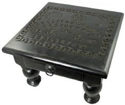 Ouija Spirit Board Mini Wooden Altar Table W Drawer 9 Tall Wicca Pagan Occult Ebay Altar Table Spirit Board Goth Home Decor
