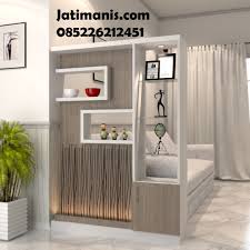 Semi permanen partisi ini dibuat dengan sistem lipat menjadi partisi bisa dibuka lipatan untuk menyatukan kedua ruangan. 9 Ide Patisi Penyekat Ruangan Ruangan Ide Dekorasi Rumah Desain Partisi Ruang Tamu
