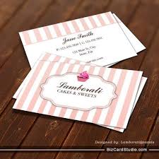 Use a word business card template to design your own custom cards by adding a logo or tagline. Cupcake Bakery Pink Cute Elegant Modern Business Card Template Bakery Business Cards Bakery Business Cards Templates Free Business Card Templates
