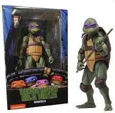 1990 movie accessory set and cartoon street scene diorama! Teenage Mutant Ninja Turtles 1990 Donatello 7 Scale Action Figure Eb Exclusive Ebgames Ca