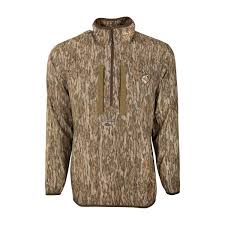 amazon com drake waterfowl oltom tech quarter zip jacket