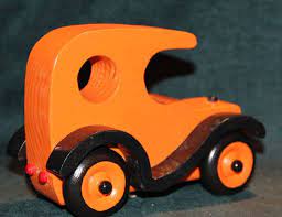 Old Fashion Car Sedan Wood Toy Is A Fun Toy For Children Etsy Wood Toys Old Fashioned Cars Toys