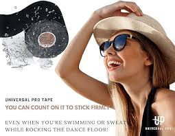 Body Tape, Breast Lift Tape, Fashion Hack Tape, Waterproof Adhesive Breast  Lifting Wraps