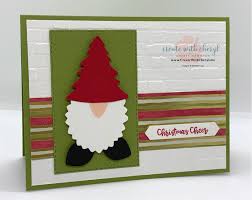 Hidden gem in williamsburg, if you are a christmas fanatic. Handmade Christmas Gnome Card Create With Cheryl Cheryl Hamilton