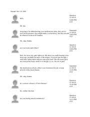 Start studying chapter 11 section 1 health. Question 112118 752 Am Cst Oh Hey Can You Confirm Your Name Question 112118 759 Course Hero