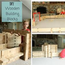 Make sure it's straight, doesn't have any nuts, and smooth. Diy Wooden Building Blocks How Wee Learn