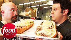 A billboard for the original tony luke's at front and oregon streets in philadephia. Adam Is First To Try Out Tony Luke S Ultimate Cheesesteak Challenge Man V Food Youtube