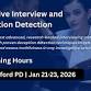 3 - Day The Cognitive Interview and Detecting event image