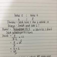 Untuk mendapatkan n, bagi 9 dengan 3; Rumus Matematika Perbandingan Selisih Matematika Mania
