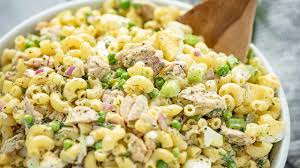 Follow this link to get a complete, printable written recipe for tuna noddle casserole! Tuna Macaroni Salad