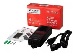 AC/DC POWER ADAPTER EPCOM PS12DC4C